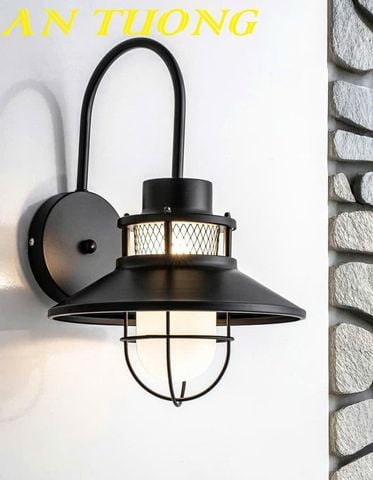  Đèn treo tường ngoài trời trang trí mặt tiền nhà 0336 