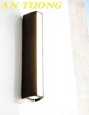  Đèn treo tường ngoài trời hắt 2 đầu trang trí mặt tiền nhà 0340 