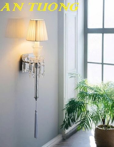  Đèn treo tường pha lê tân cổ điển sang trọng 0347 
