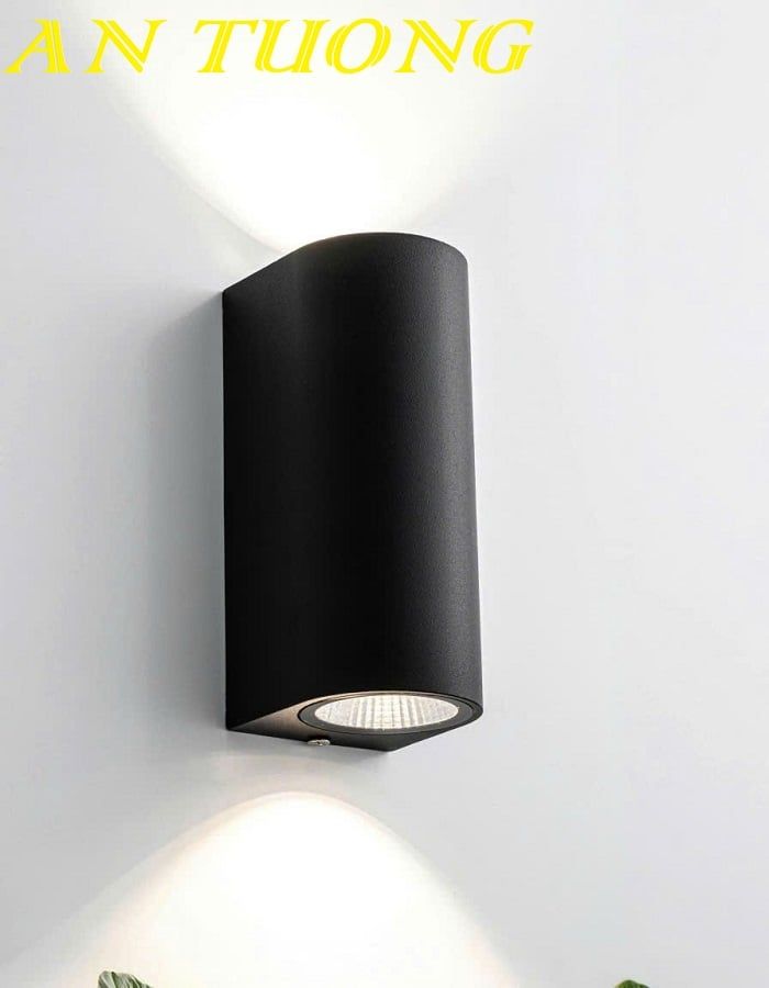 Đèn treo tường hắt 2 chiều trang trí ban công mặt tiền nhà ngoại thất 044