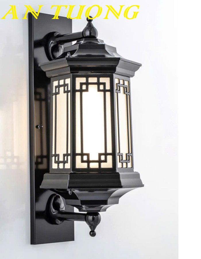 Đèn treo tường trang trí sân vườn tân cổ điển sang trọng 053
