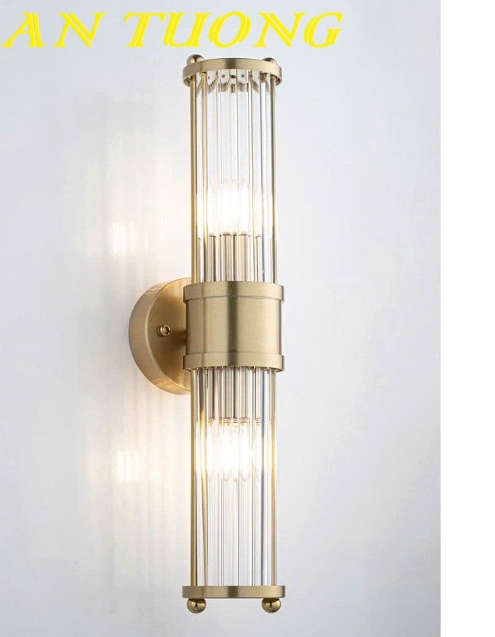 Đèn treo tường pha lê trang trí nội thất phòng khách đẹp 069