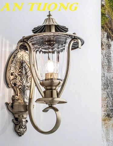  Đèn treo tường cổ điển trang trí mặt tiền nhà ngoại thất đẹp 079 
