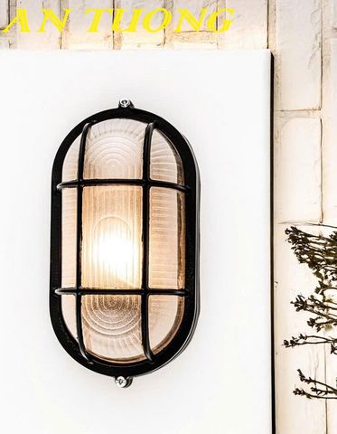  Đèn treo tường rào sân vườn ngoài trời chống nước 091 