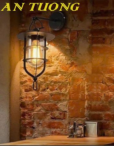  Đèn treo tường trang trí quán cafe đẹp 010 