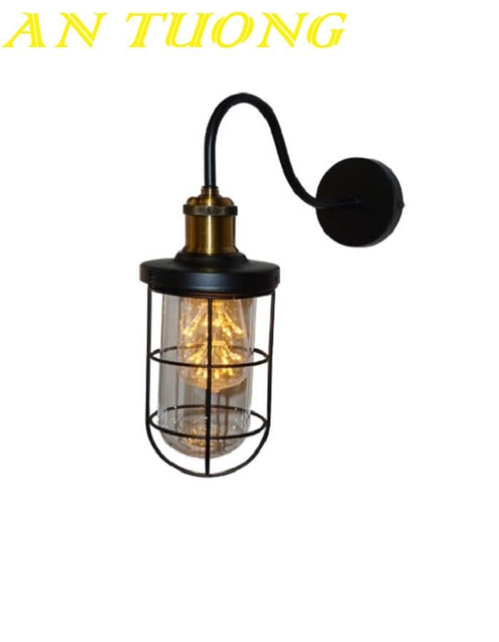 Đèn treo tường trang trí quán cafe đẹp 012