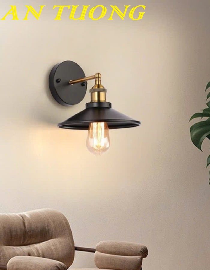 Đèn treo tường trang trí quán cafe đẹp 016