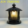 Đèn trụ cổng đẹp trang trí hàng rào sân vườn 005