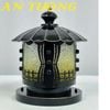 Đèn trụ cổng đẹp trang trí hàng rào sân vườn 005