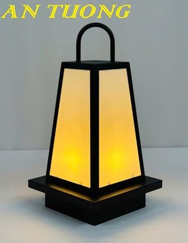  Đèn trụ cổng đẹp trang trí hàng rào sân vườn 008 