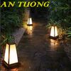 Đèn trụ cổng đẹp trang trí hàng rào sân vườn 008
