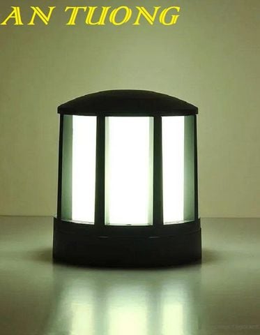  Đèn trụ cổng đẹp trang trí hàng rào sân vườn 015 