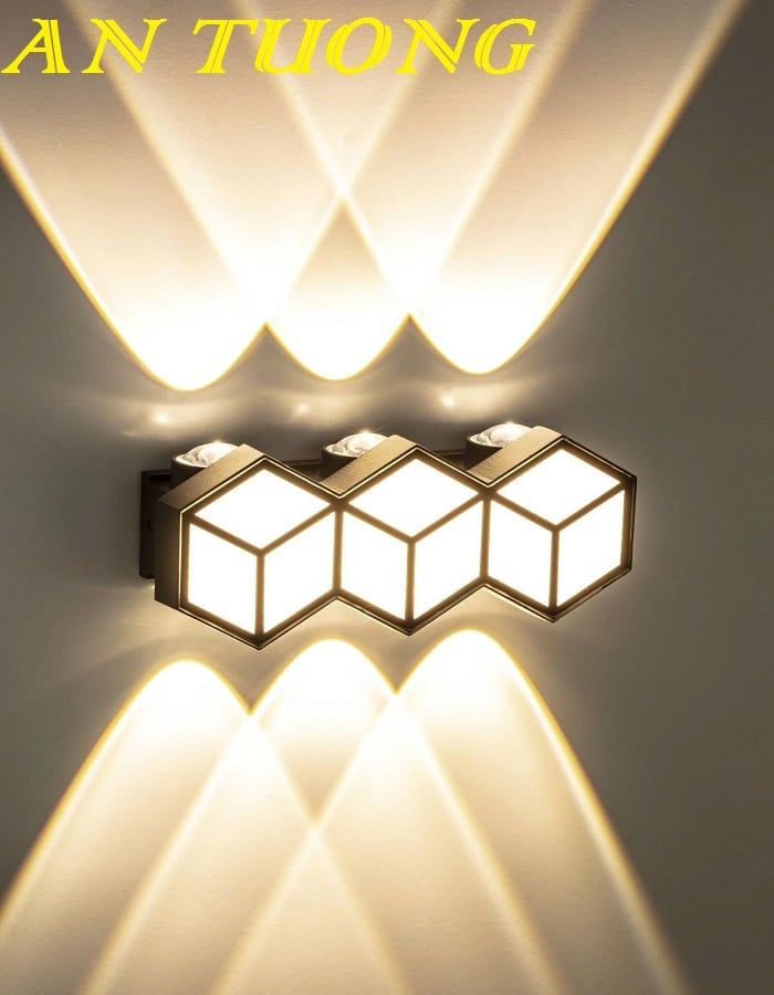 Đèn tường LED hiện đại trang trí ngoài trời ngoại thất chống nước 021