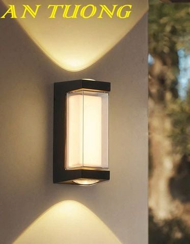  Đèn tường ngoài trời trang trí tường hàng rào sân vườn ngoại thất 052 