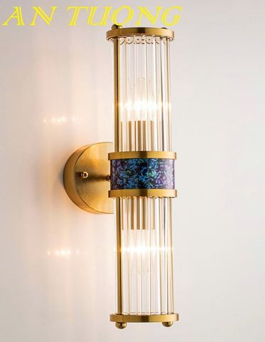 Đèn tường pha lê đẹp gắn vách tường trang trí nội thất hiện đại