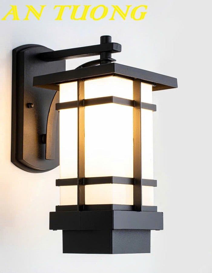 Đèn tường rào ngoài trời trang trí tường hàng rào sân vườn ngoại thất 045