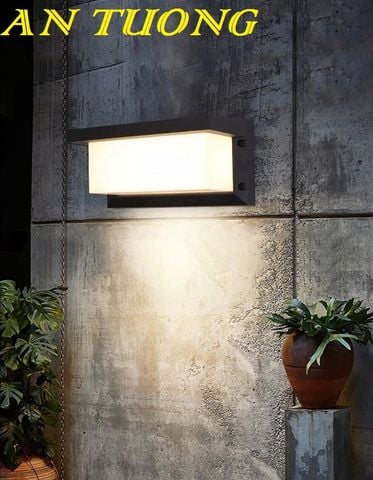  Đèn tường rào ngoài trời trang trí tường hàng rào sân vườn ngoại thất 047 