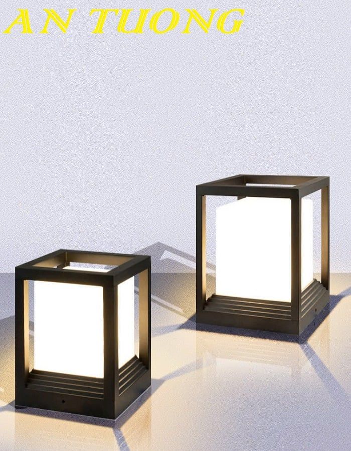 Đèn tường rào ngoài trời trang trí tường hàng rào sân vườn ngoại thất 051