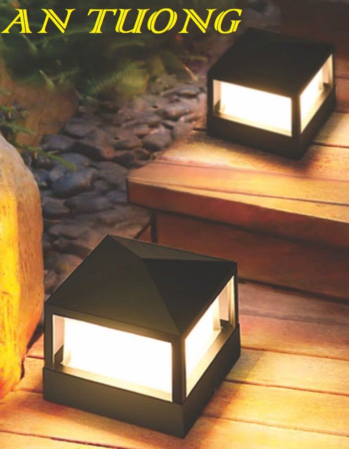 Đèn tường rào ngoài trời trang trí tường hàng rào sân vườn ngoại thất 055