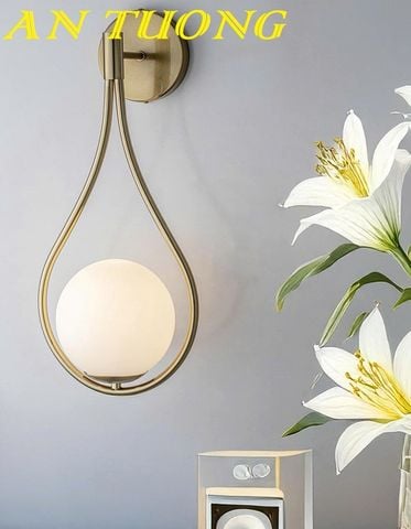  Đèn tường trang trí gắn vách tường phòng khách nội thất đẹp 032 