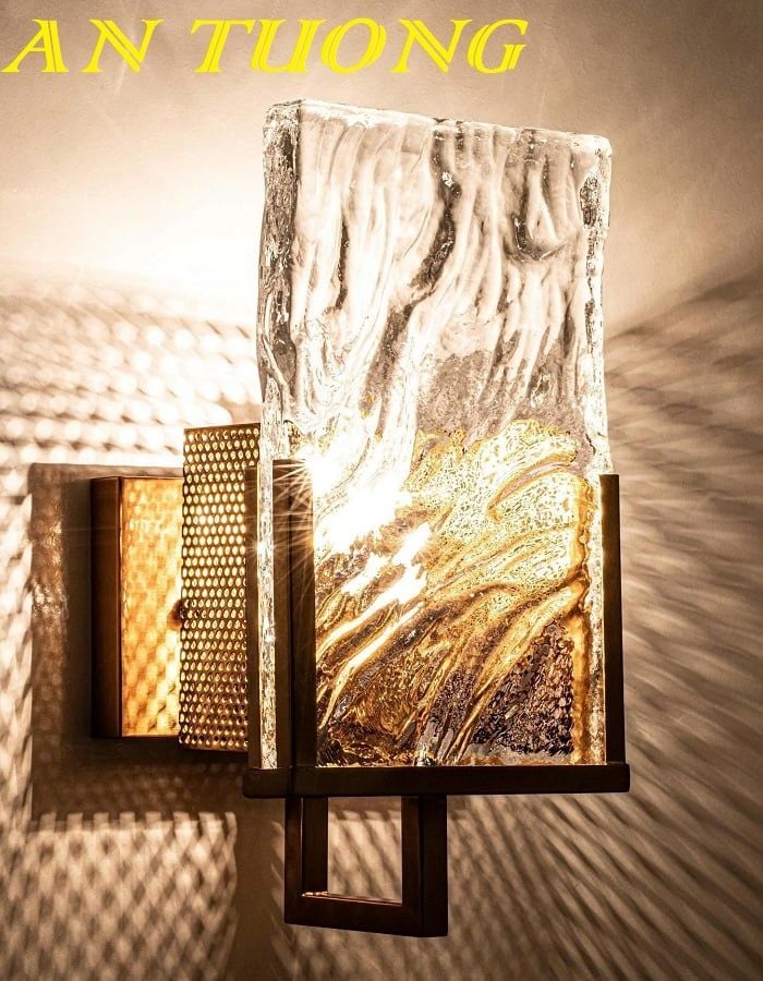 Đèn tường trang trí gắn vách tường phòng khách nội thất đẹp 046