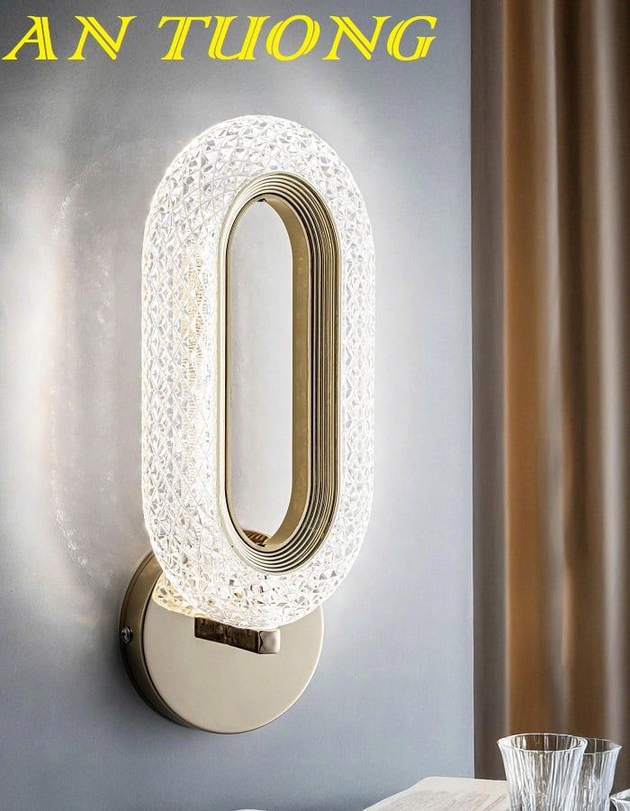 Đèn tường trang trí gắn vách tường phòng khách nội thất đẹp 047