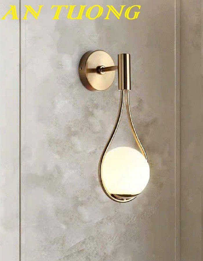 Đèn tường trang trí gắn vách tường phòng khách nội thất đẹp 053