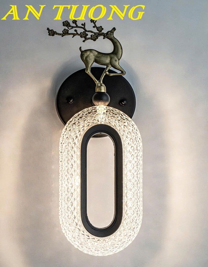 Đèn tường trang trí gắn vách tường phòng khách nội thất đẹp 065