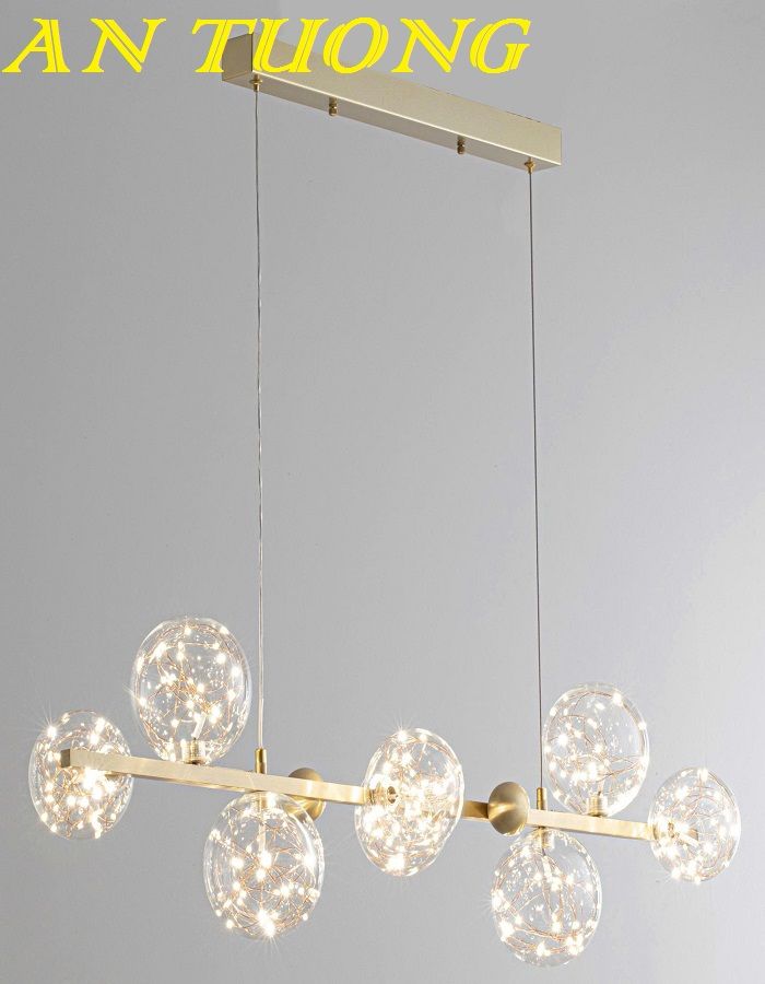 đèn thả trần decor trang trí quầy bar, bàn ăn phòng bếp, quán cafe đẹp hiện đại 0256