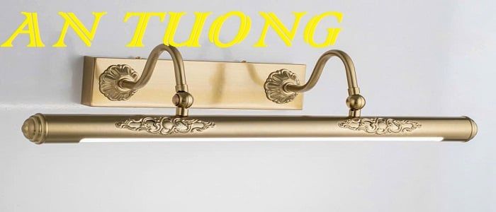 đèn soi tranh treo tường tân cổ điển, đèn rọi tranh decor trang trí tranh ảnh treo tường 0056