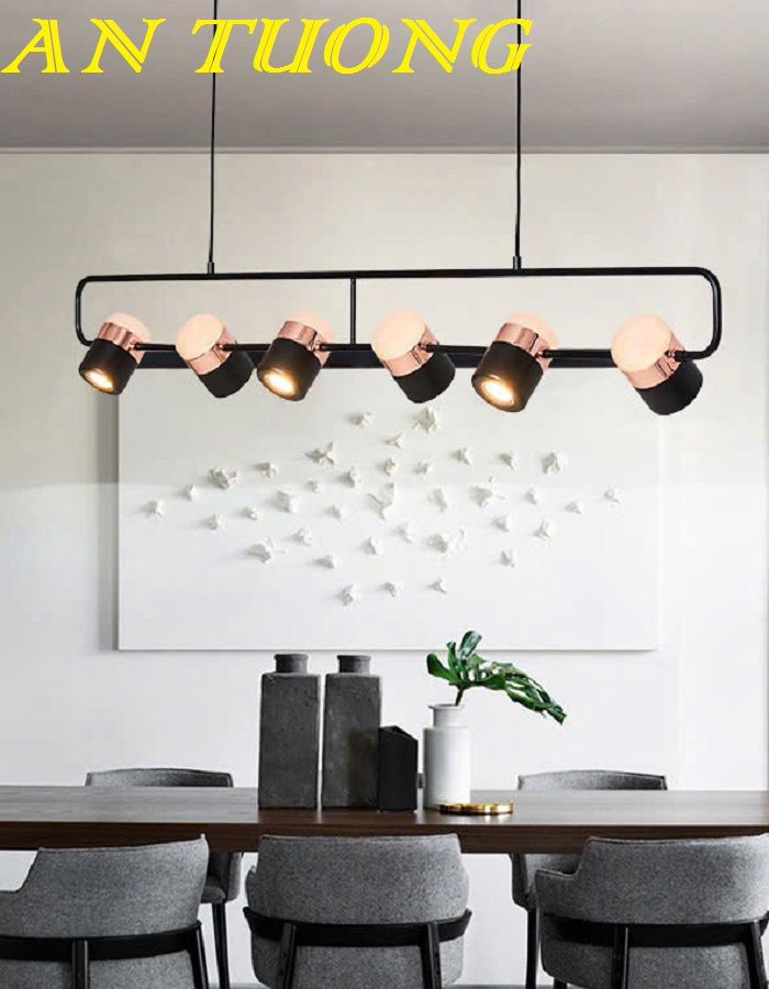 đèn thả bàn ăn, bàn đảo bếp decor trang trí phòng bếp, bàn bếp đẹp hiện đại 0201