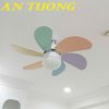 Quạt trần đèn 6 cánh trang trí phòng ngủ cho bé 025