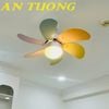 Quạt trần đèn 6 cánh trang trí phòng ngủ cho bé 025