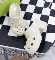 Guốc Cr0cs đúc nữ 9 cm
