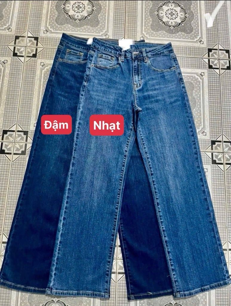 Quần Jean nữ ống suông mã LV20056