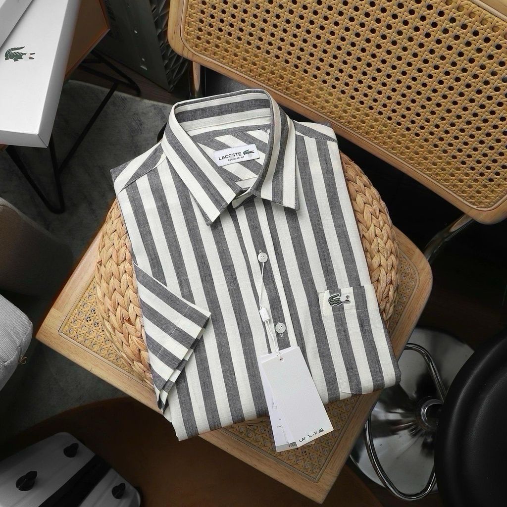 Áo sơ mi nam tay ngắn mã 24095 Lacoste