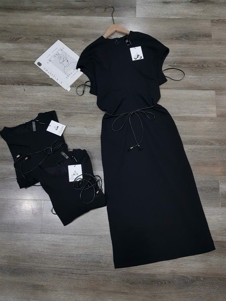 Đầm CK Màu đen có kèm dây CK19085