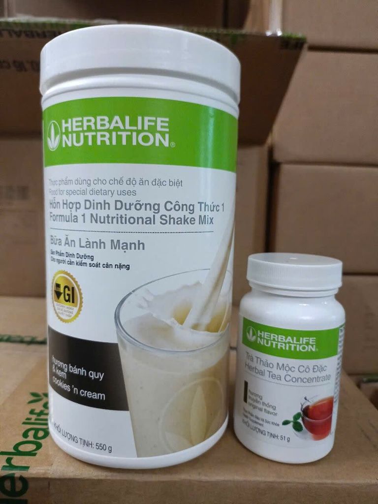 Hỗn Hợp Dinh Dưỡng Công Thức 1 – Hương Bánh Quy và Kem
