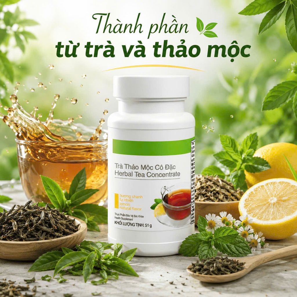 Trà Thảo Mộc Cô Đặc - Hương Chanh Tự Nhiên