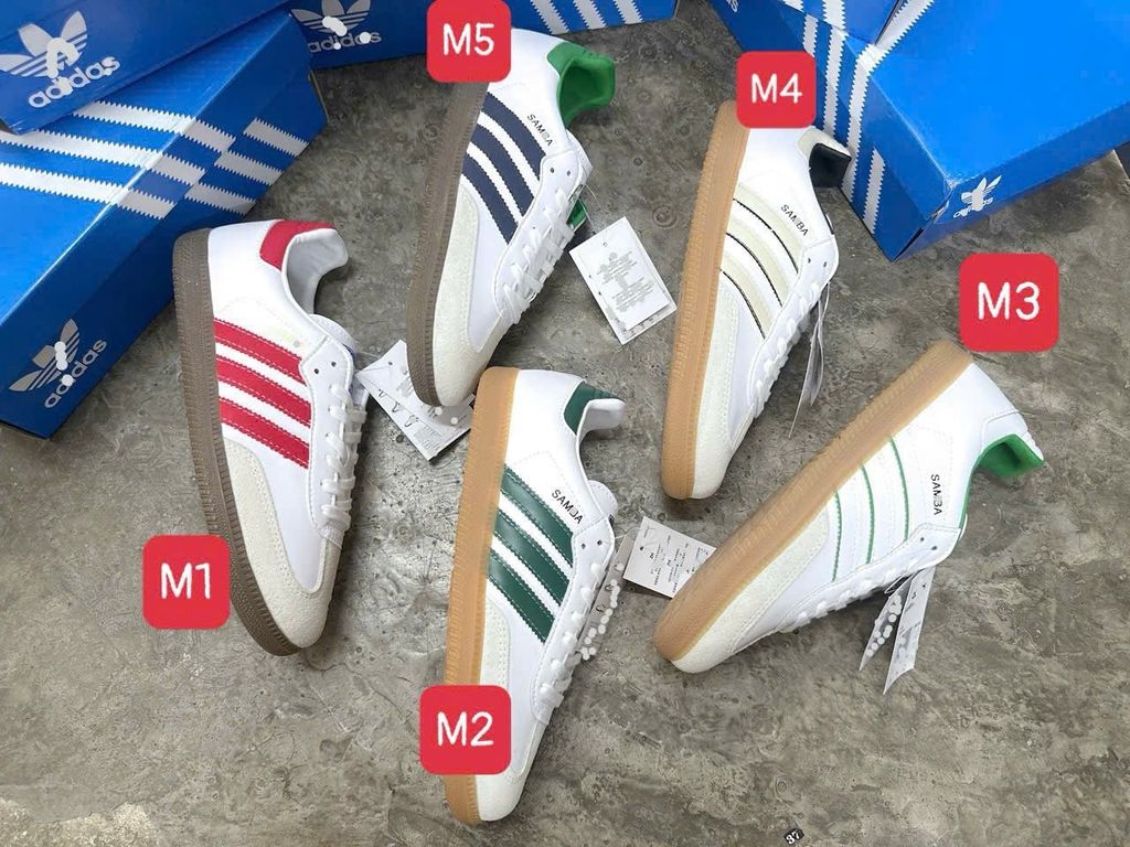 Giày nam Adidas Phối sọc mã 08085