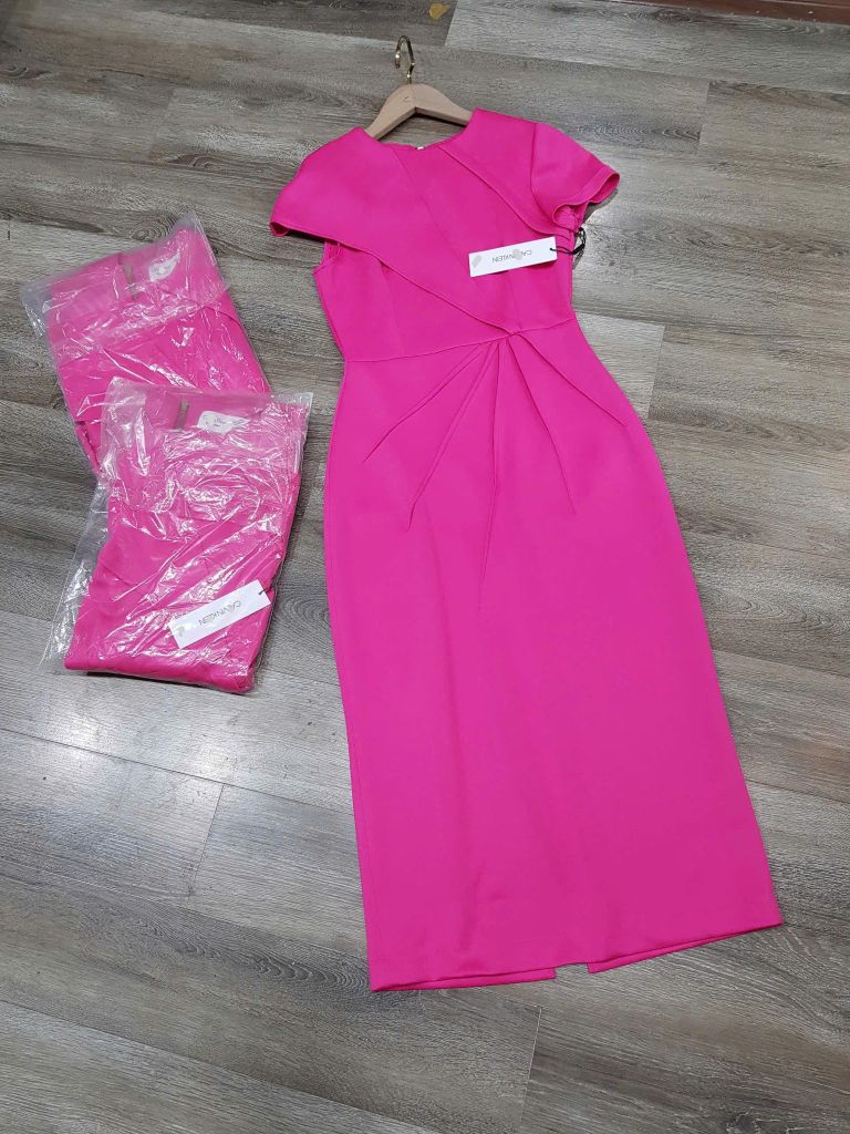 Đầm CK màu hồng sen Mã CK2008