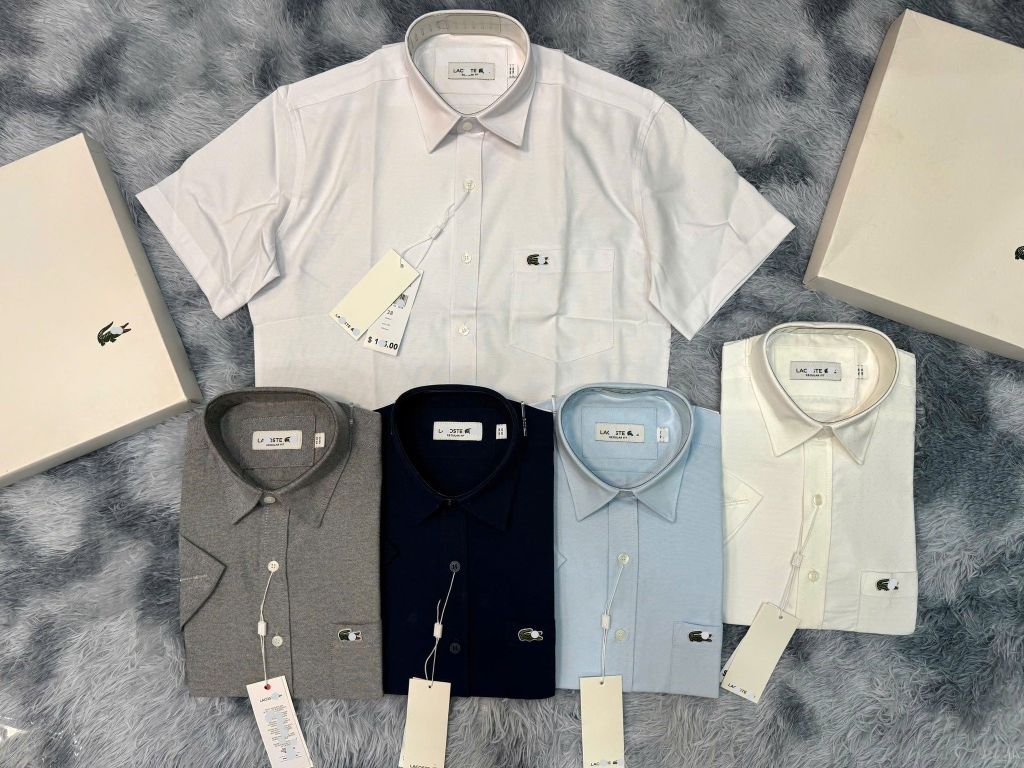 Áo sơ mi nam Tay ngắn MÃ LA04092025A