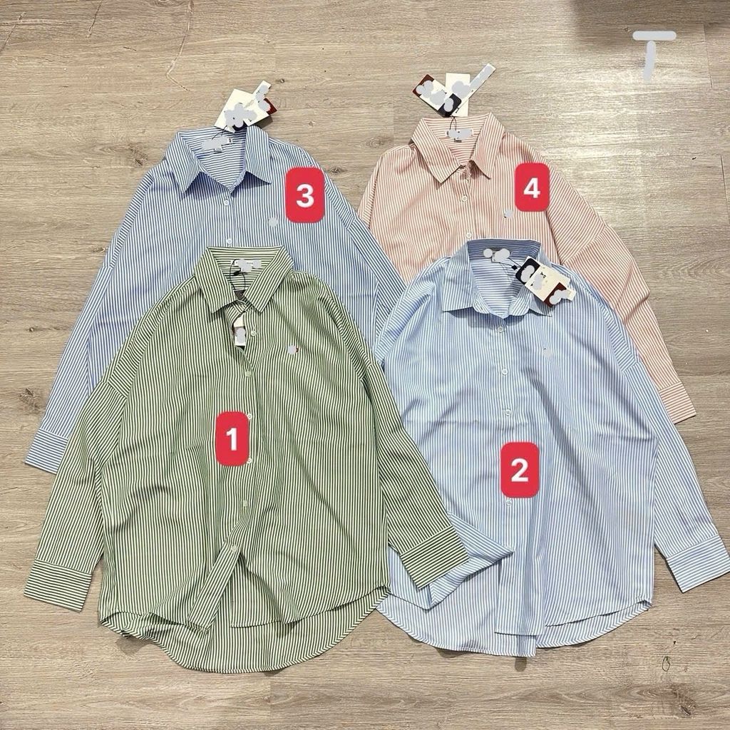 Áo sơ mi nữ SỌC TM25125