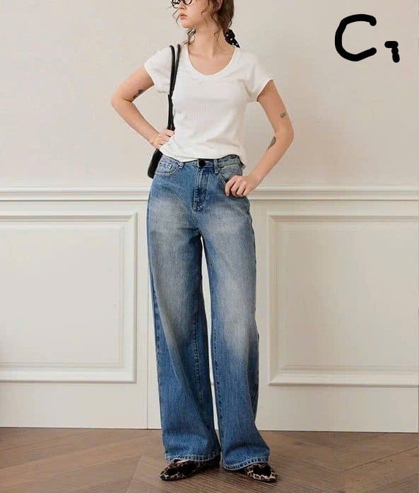 Quần jean Nữ 1 màu mã G12016