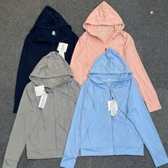 Áo khoác chống nắng 4 màu có dây rút