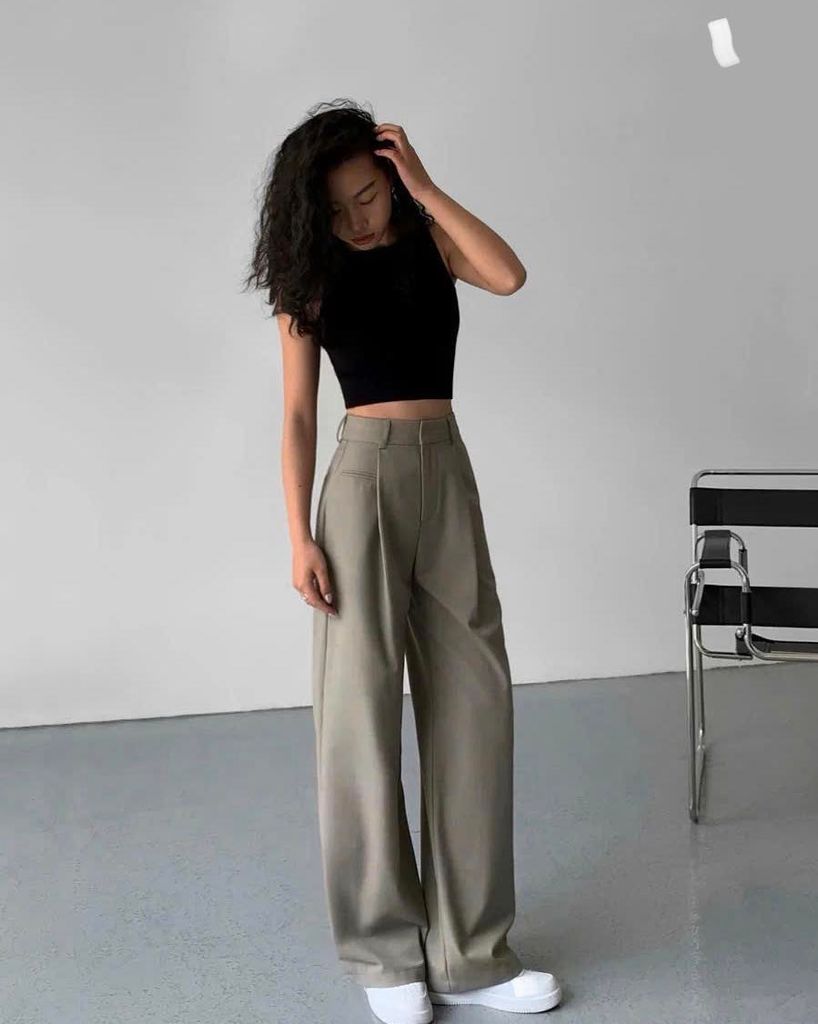 Quần tây suông Nữ 3 màu mã VR13036