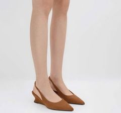 Giày nữ đế xuồng 3 màu Mã CHAL17046