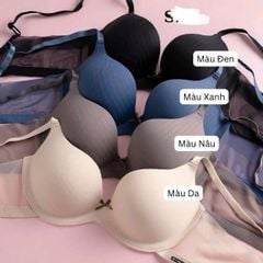 Áo ngực ko Gọng Phối ren 4 màu