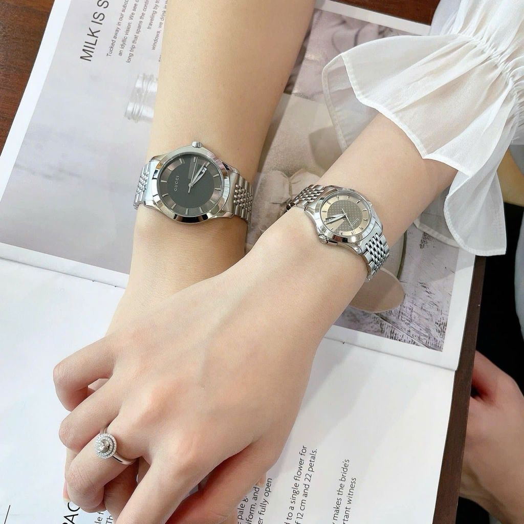 Đồng hồ xách tay cặp nam nữ Gci