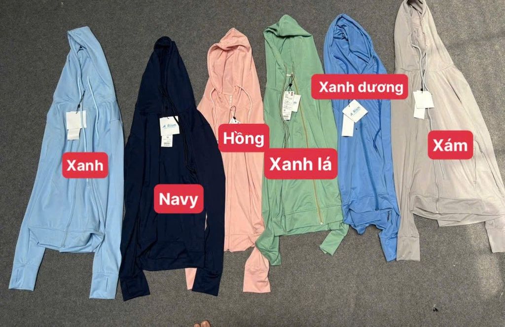 Áo khoác dây rút mã 13035 uniqlo